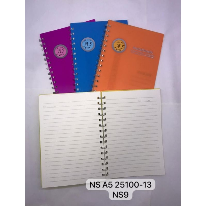 Notes Spiral A5 Warna