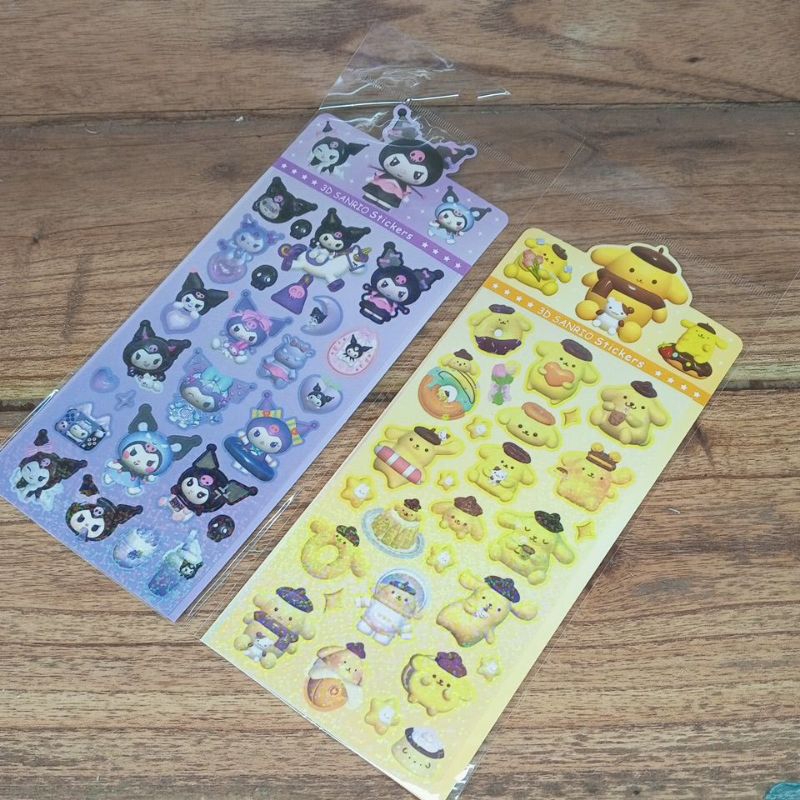 

STICKER 3D SANRIO | SUPER LUCU