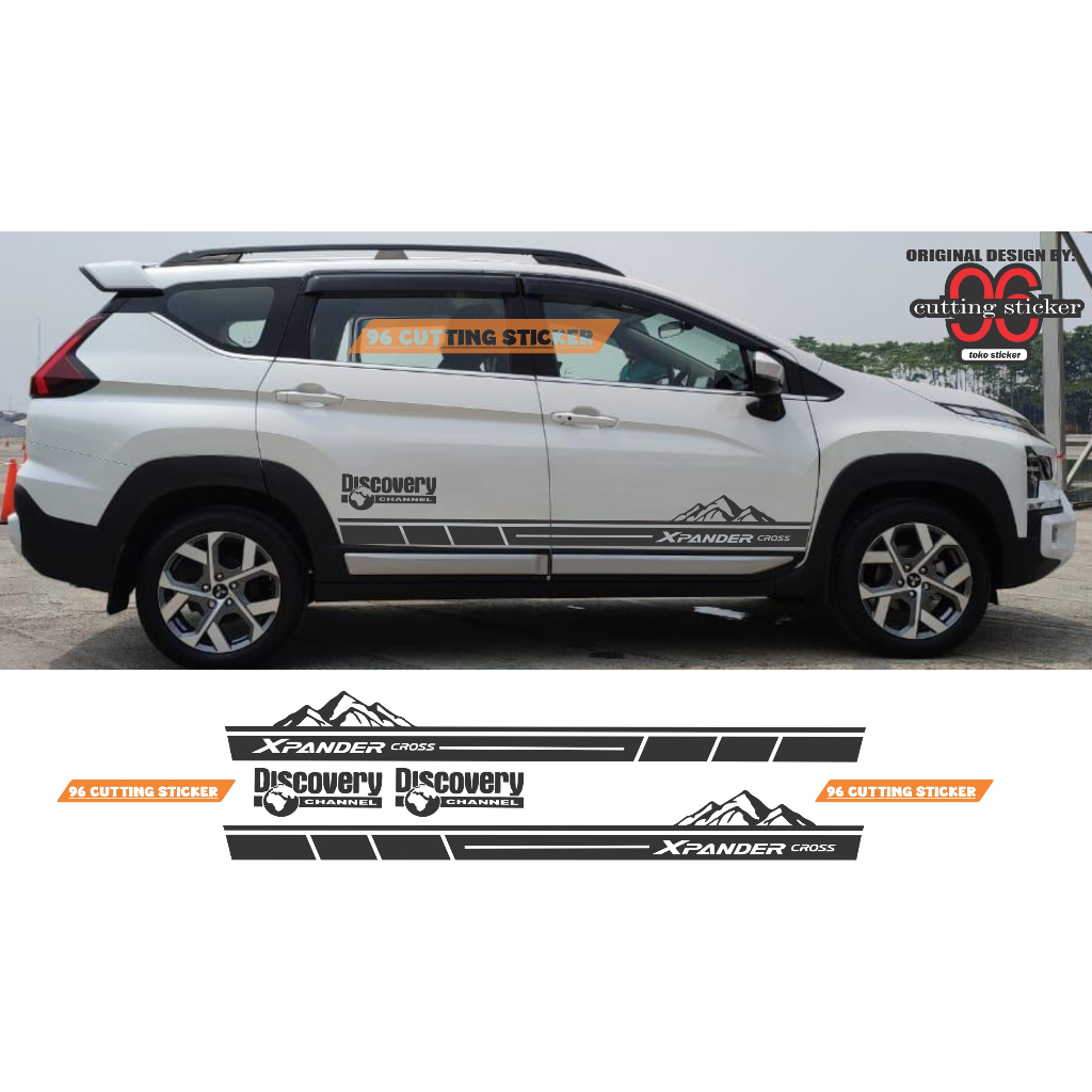 cutting sticker terbaru mobil Xpander cross sticker stiker mobil mitsubishi Xpander cross