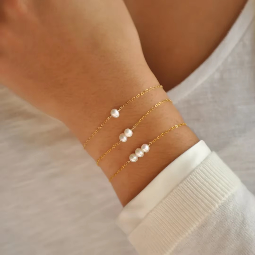 Gelang Kekinian Mutiara Asli Gelang Pandora Charm Mutiara Lombok Gelang Viral TikTok