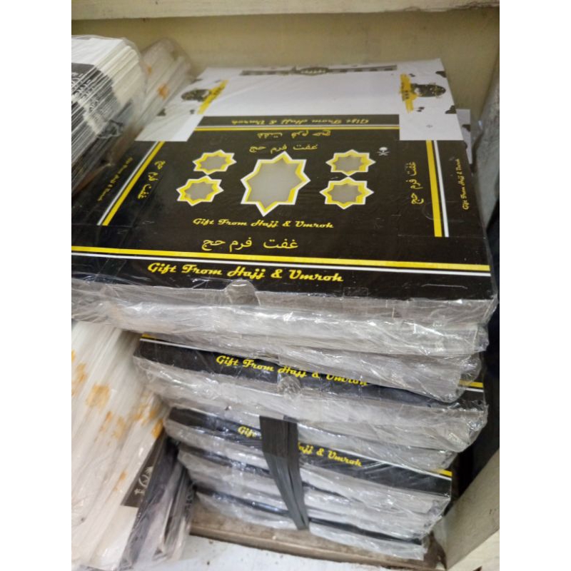 

Dus paket untuk oleh oleh Haji &umroh isi 100pcs