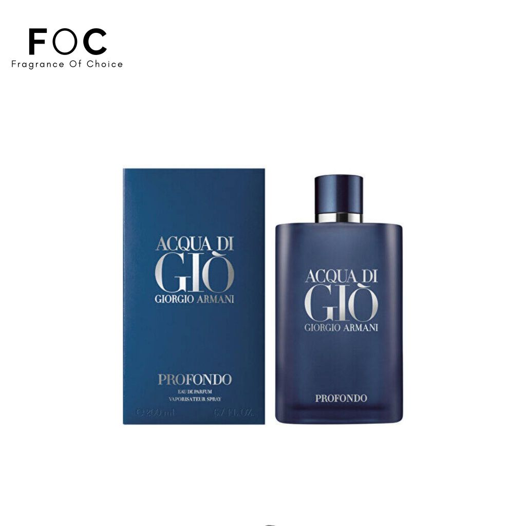 Giorgio Armani Acqua Di Gio Profondo EDP 200Ml