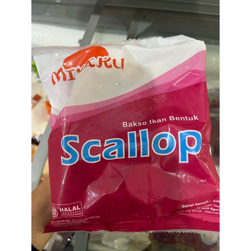 

Scallop premium Minaku 500 gram