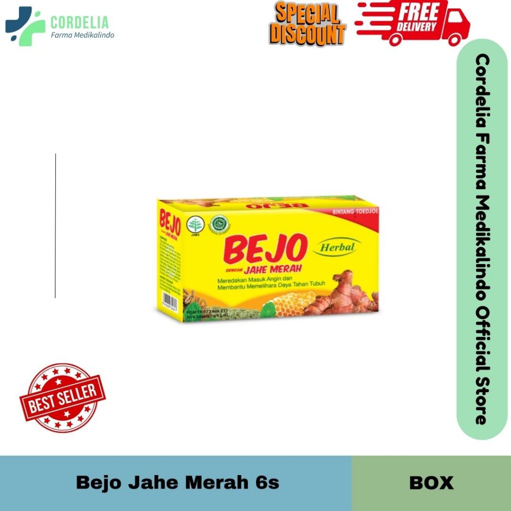Bejo Jahe Merah 6s (BOX)