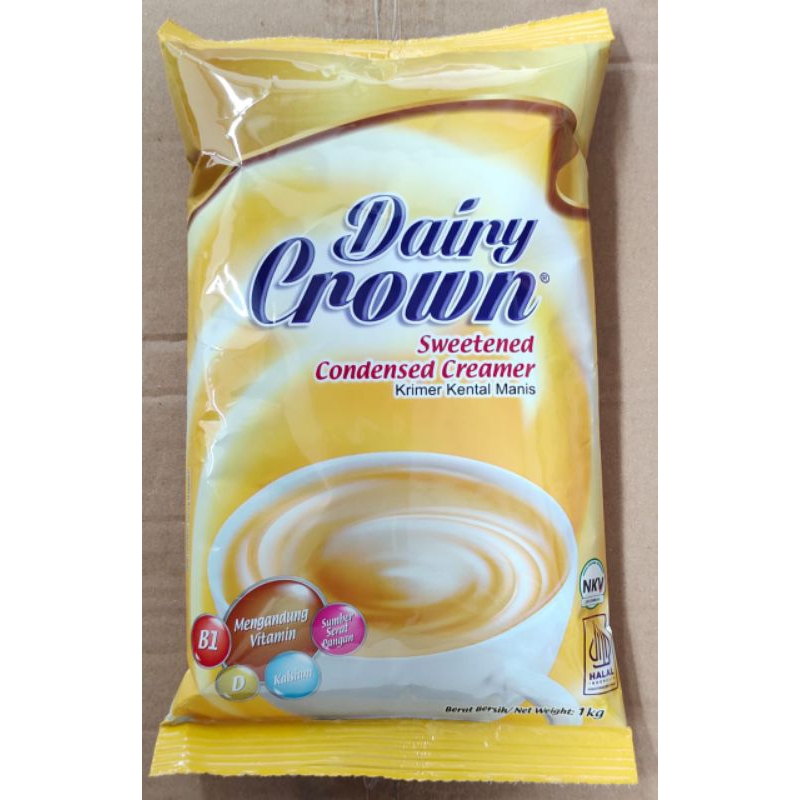 

Dairy Crown Susu Kental Manis (SKM) 1kg Pouch