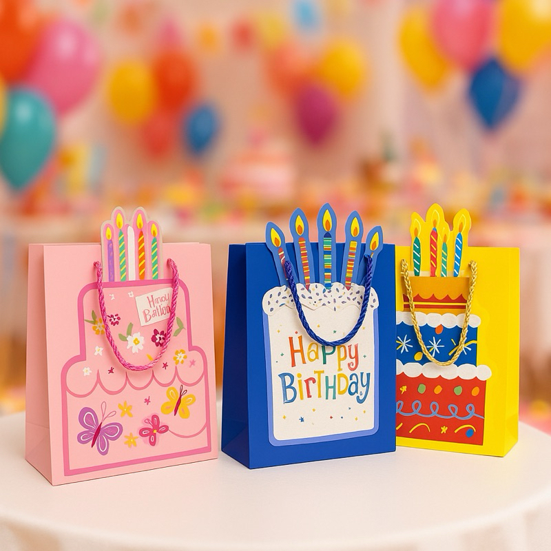 

W! Accessories Kantong Kertas / Paper Bag Birthday 23x18x10cm 71300700