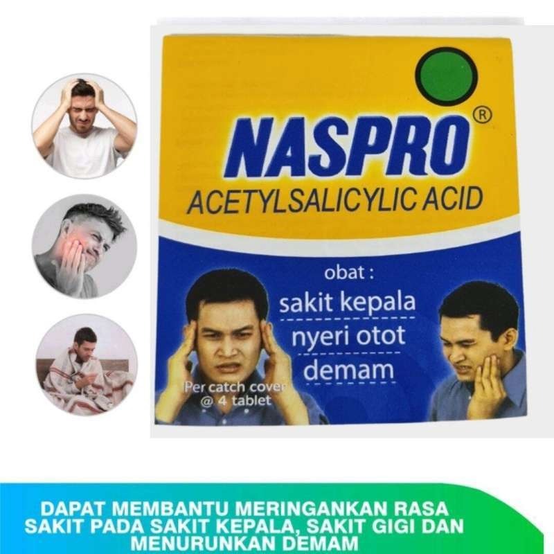 NASPRO - MEREDAKAN SAKIT KEPALA DAN SAKIT GIGI