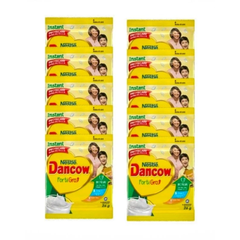 susu dancow sachet 1renceng isi 10