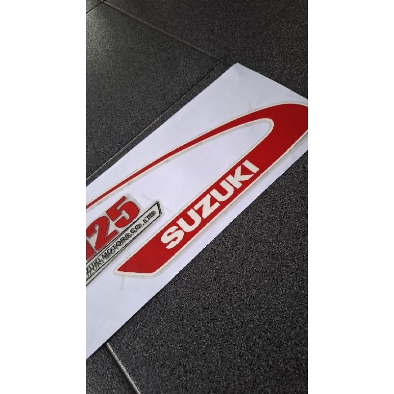 striping tril suzuki jadul