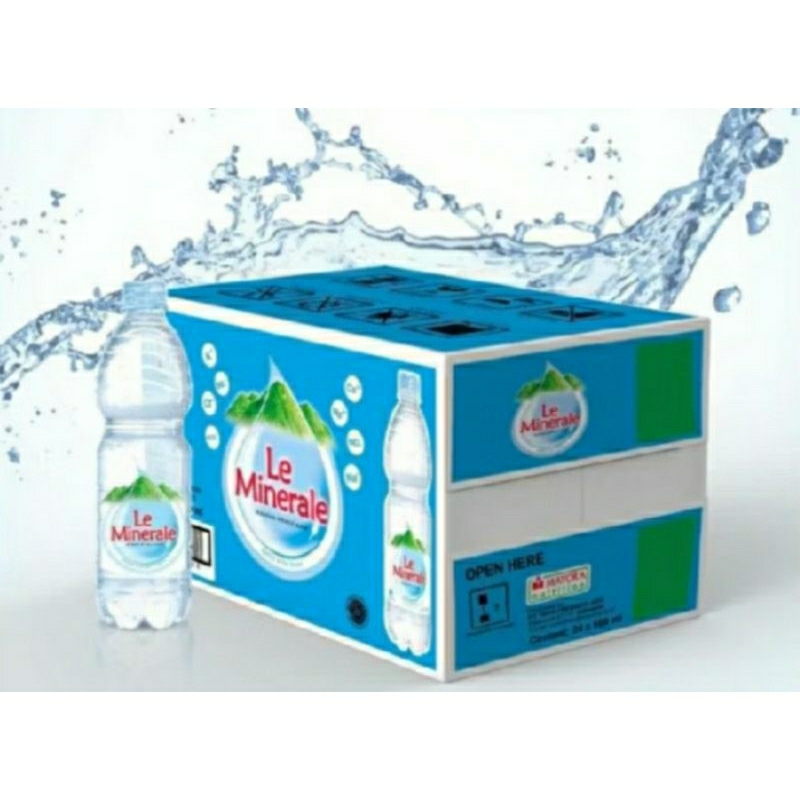 

LE MINERAL 600 ML x 24 pcs, 1 DUS