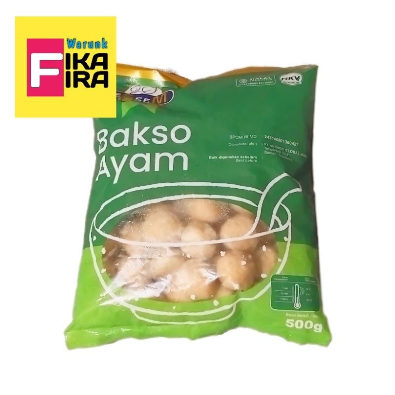 

Bakso Ayam Merk Essem 500 Gram