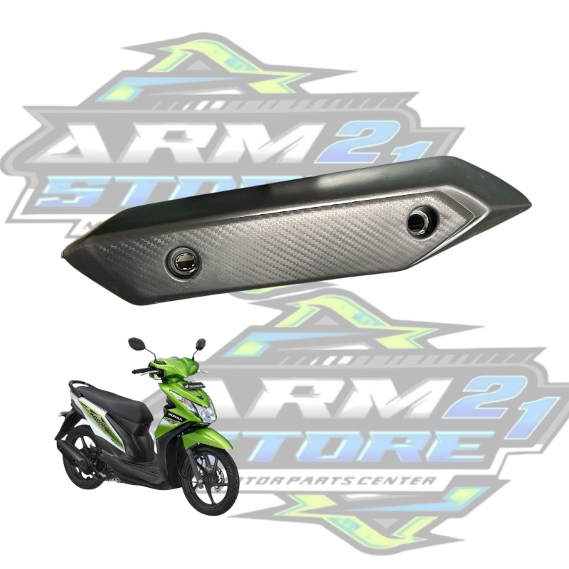 COVER KNALPOT BEAT FI OLD 2013-2015 / TAMENG KNALPOT BEAT FI 2013-2015