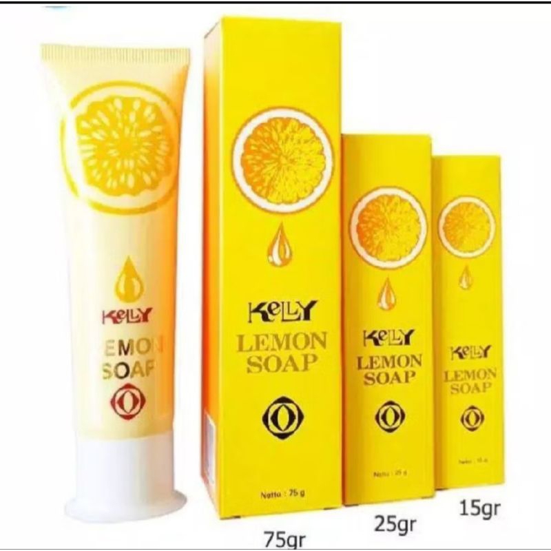 Kelly Lemon Soap / Sabun Cuci Muka