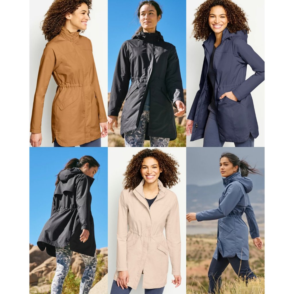 Orvis Pack-and-Go Water-Resist Jacket | Jaket Parka Wanita Windbreaker - 7801