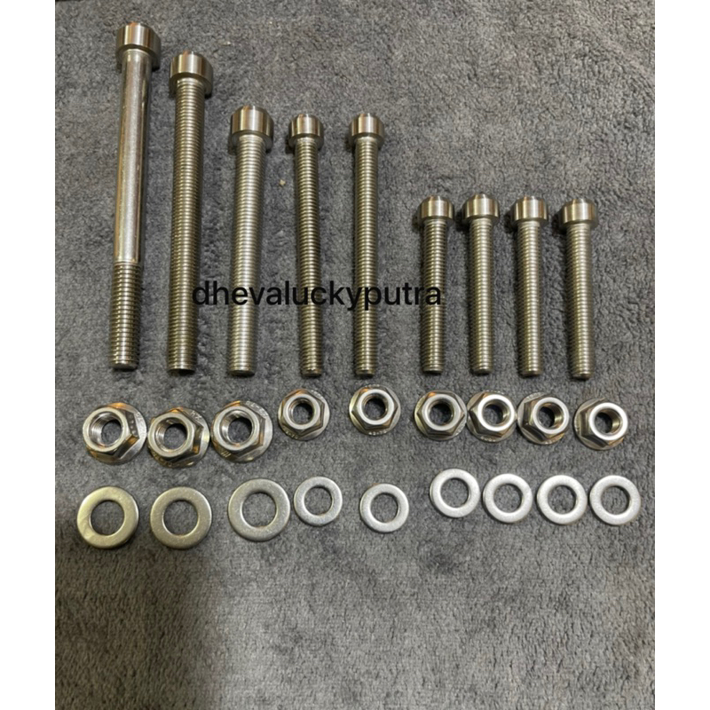 BAUT PANGKON MESIN NINJA R SS SET ATAS BAWAH STENLIS THE ANTI KARAT