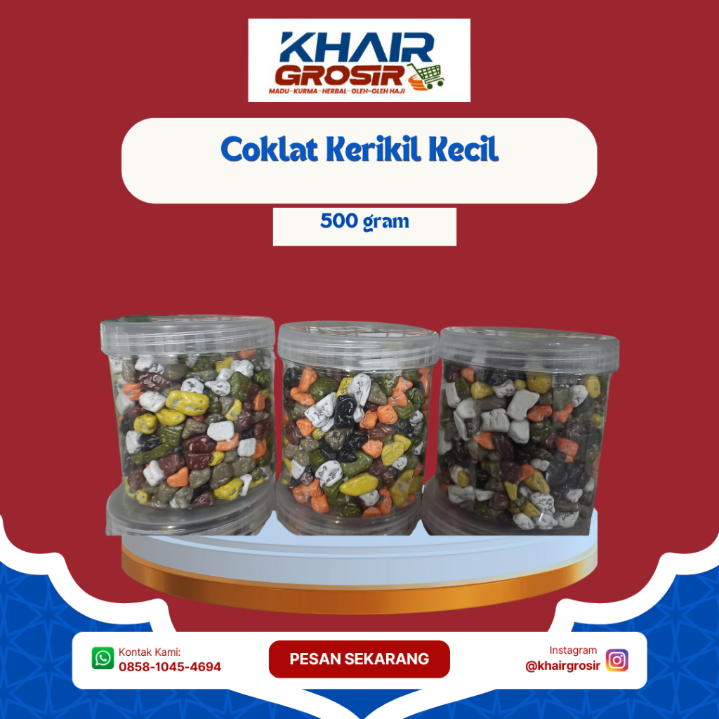 

Coklat Kerikil Kecil 500 gram