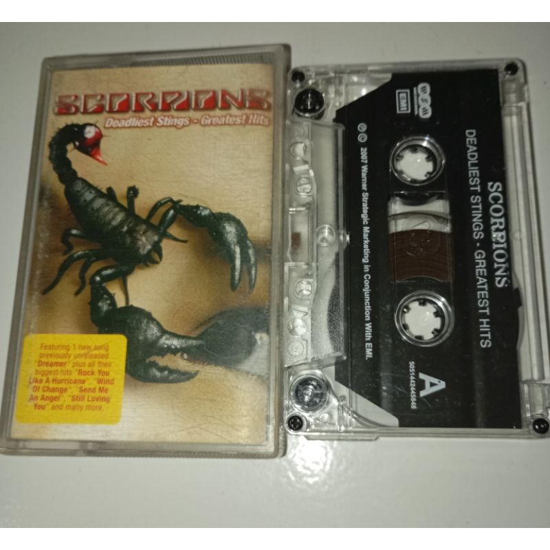 Kaset Scorpions - Deadliest Stings Greatest Hits