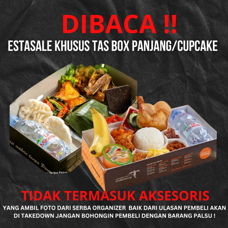 

Tas Mika Full Transparan Tas Plastik Box Catering Window uk.30x22 tas dus nasi Dus Nasi uk. 30x22