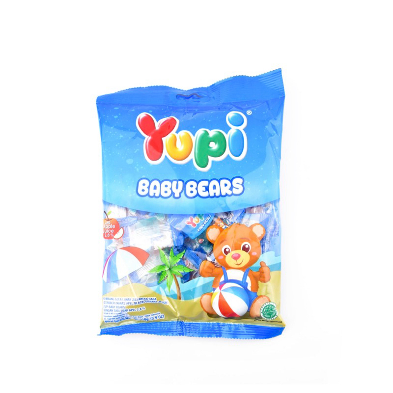 

Permen Yupi Baby Bears Hanging Bag 110 gr