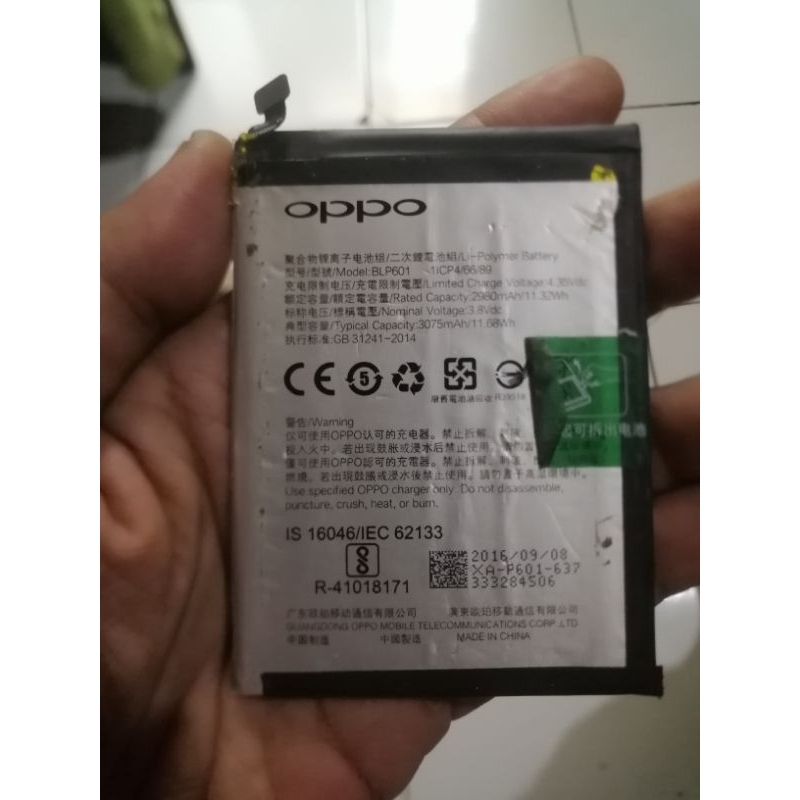 baterai original oppo f1s a53 a59 original cabutan 100 %