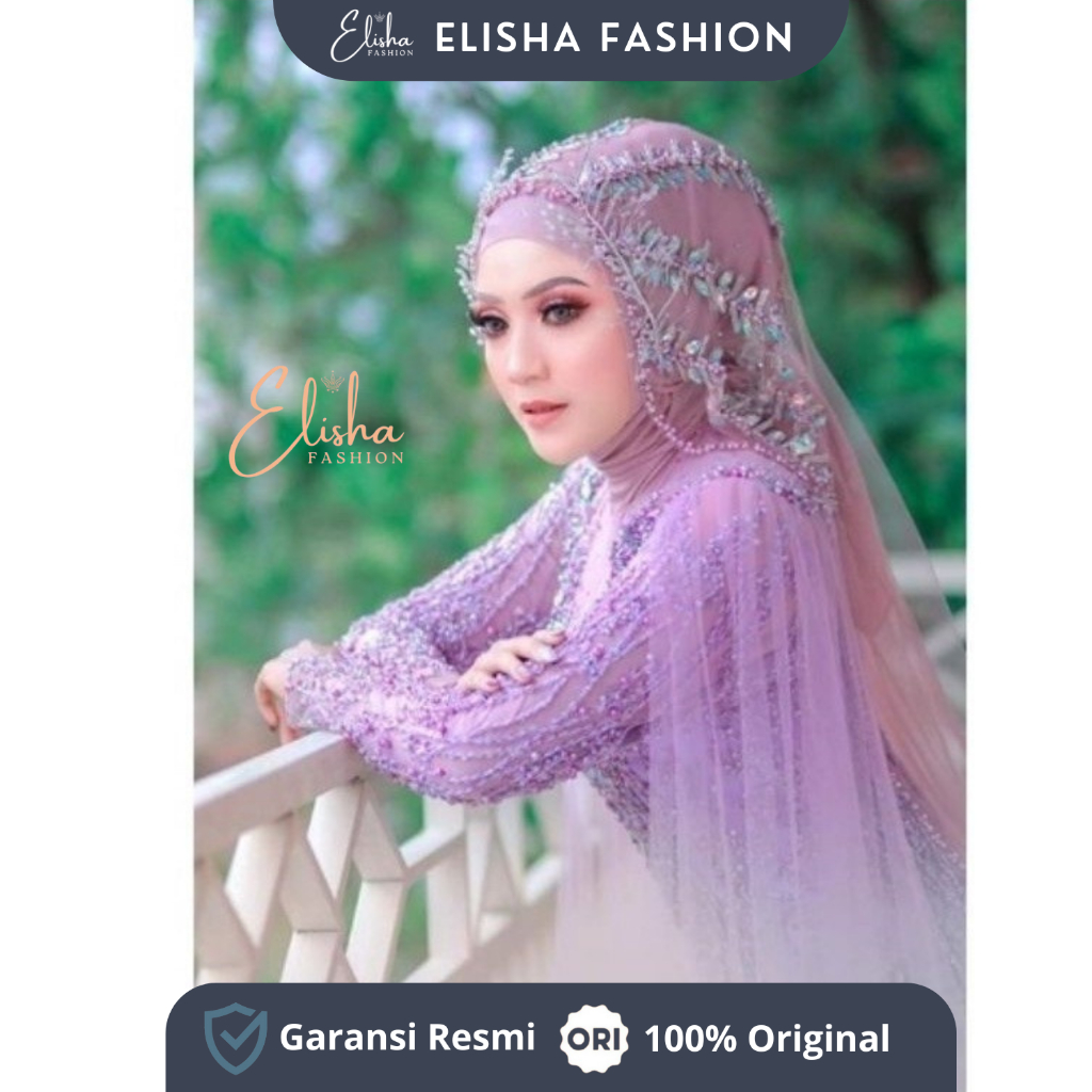 Yemdiskot - Hijab Slayer Veil Mutiara Diamond Akad Mewah Elegan