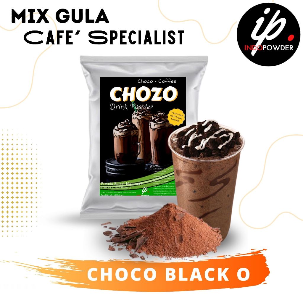 

IP Bogor - Bubuk Minuman Rasa CHOCO BLACK O 1Kg Untuk Cafe, Waralaba dan Resto