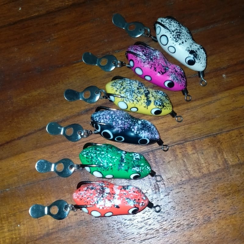 Soft Frog 3,5 cm SFKT 35-J SF Killer Berisik rasa Jaws Umpan Pancing Casting Ikan Gabus