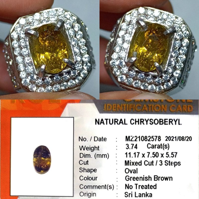 NATURAL CHRYSOBERYL SRI LANKA