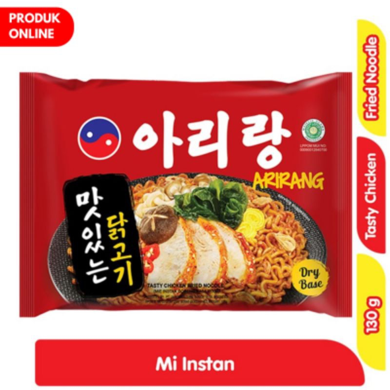 

Arirang Tasty Chicken Mie Instan Korea Goreng Ayam 130 g