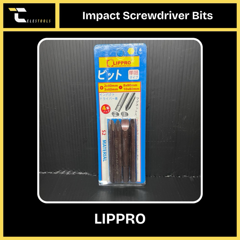 Mata Obeng Ketok LIPPRO 4 pcs PH2