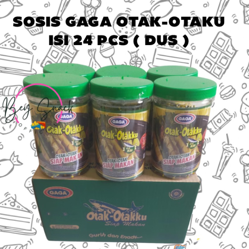 

SOSIS GAGA OTAK-OTAKU (DUS) - ISI 6 Toples x 24 Pcs