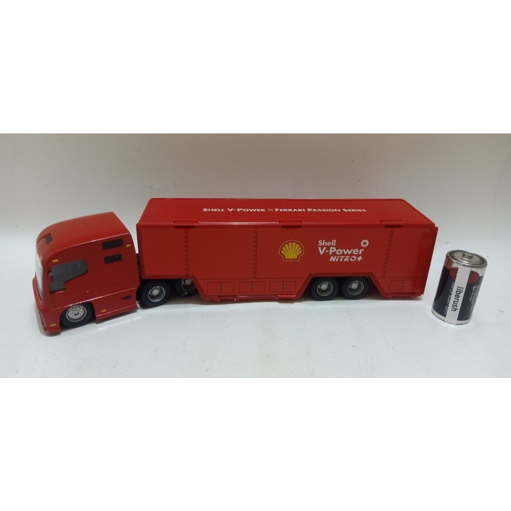 Diecast bburago ferrari truck hauler shell 1/43 burago ferrari MINUS