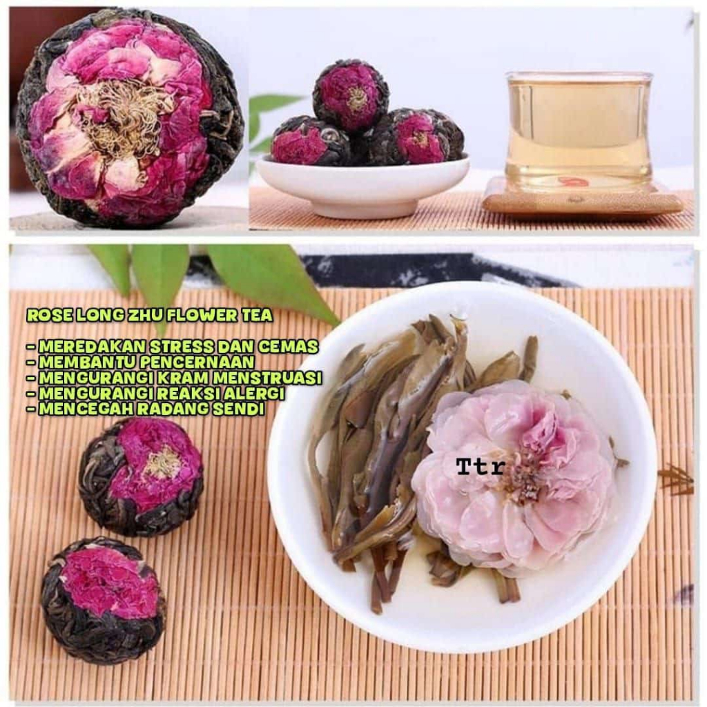 

CHENG WOH Rose long zhu flower tea - jastip penang