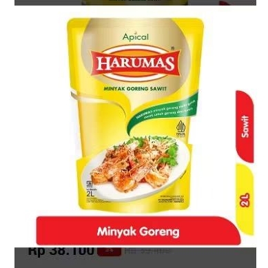 

Minyak Goreng Harumas 2 Liter