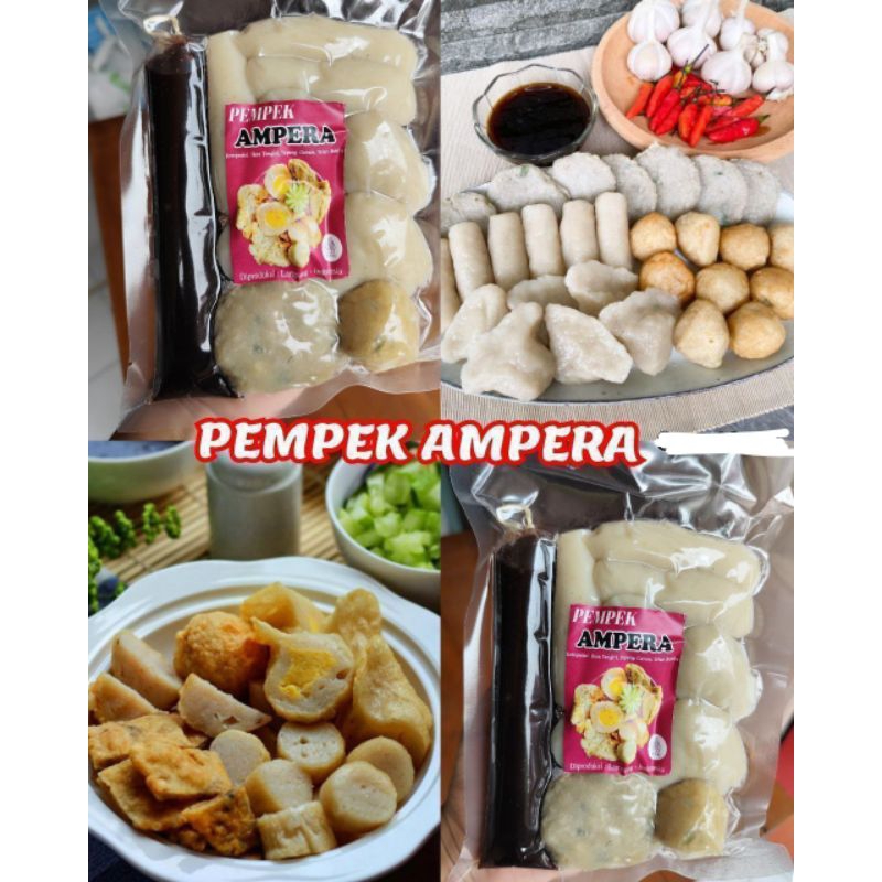 

Pempek Ampera Ikan Tengiri Asli