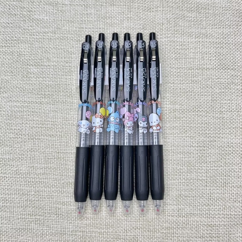 

Zebra Sarasa Sanrio Cinnamoroll Hello Kitty Kuromi Pochacco Gel Ink Pen 0.5mm Pulpen Limited Edition