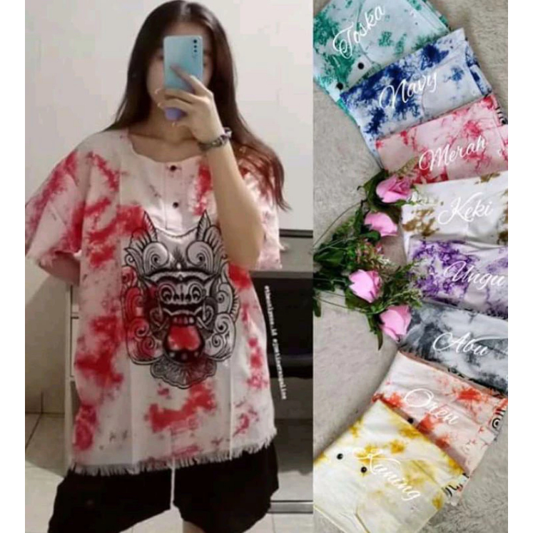 Kaos Barong Super Jumbo XL  Baju Barong Jumbo XXL  Kaos Barong Kaos Bali Kaos Bali Wanita