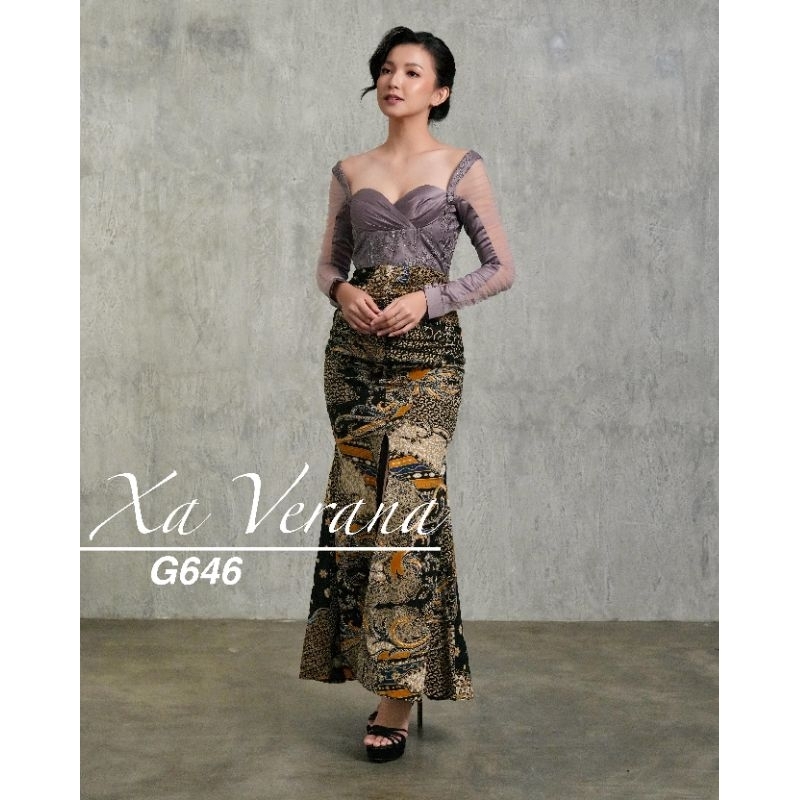 Dress bustier batik G646