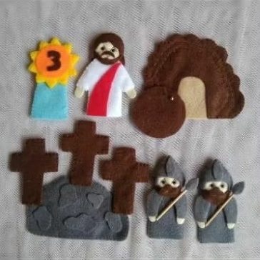 boneka jari seri kematian Yesus