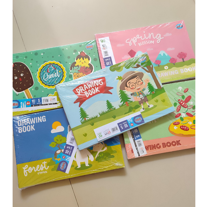 

[PACK isi 5 Buku] Buku Gambar A3 SIDU Drawing Book 10 Lembar