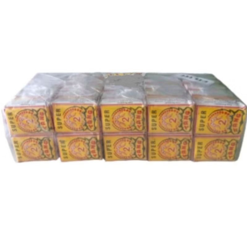 

TEH 2TANG SUPER KUNING (1Slop:50pcs) Teh Seduh Cap Dua Tang - Teh 2Tang Asli Tegal Slawi / Teh 2Tang Kuning / Teh Tubruk / Teh Kepyur / Teh Seduh Wangi / Teh Solo / Teh Sepet Solo / Teh Melati Seduh / Jasmine Tea / Teh Daun Melati Berkualitas / Teh Seduh