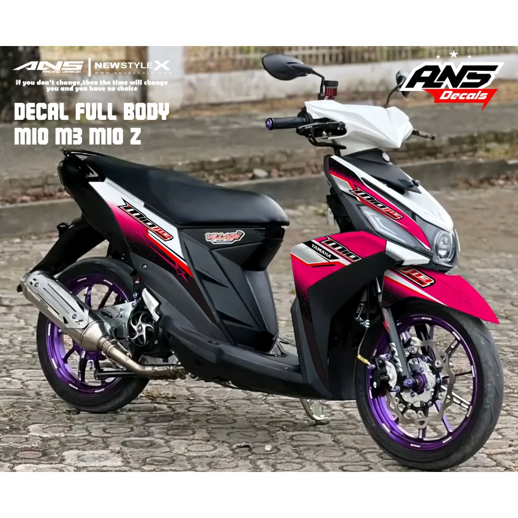 Decal Stiker Full Body MIO M3 MIO Z Variasi Sticker Stiker MIO M3 MIO Z