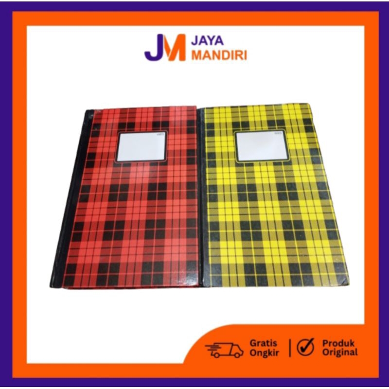 

Buku Hard Cover Folio Kiky 100 Dan 200 Lembar (1Pcs)
