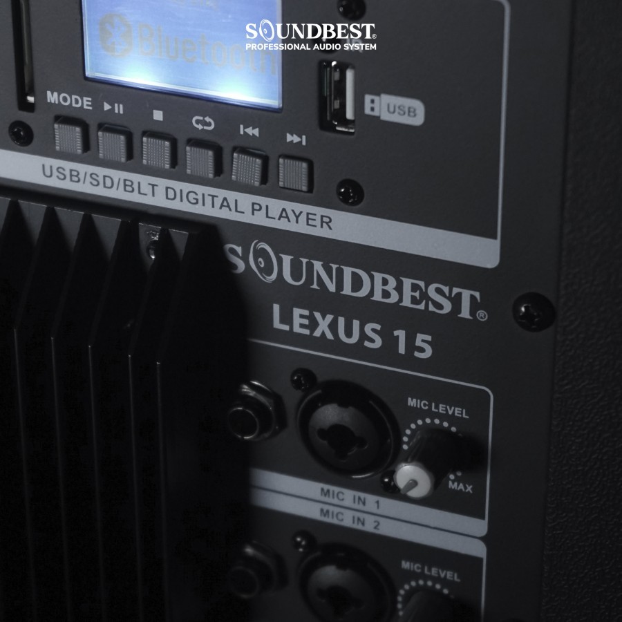 (JUAL 1 BUAH) SOUNDBEST Speaker Active LEXUS 15 – GARANSI RESMI