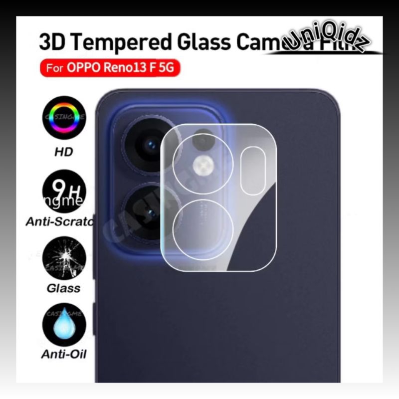 ✨ UniQidz ✨ 3D Kamera Oppo 13F 4G / 5G Temperedglass Camera Protector
