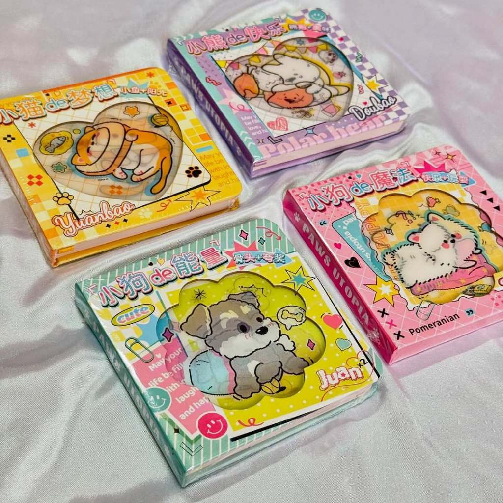 

Gramedia Surabaya -HCL Changeable cover journal - paws utopia