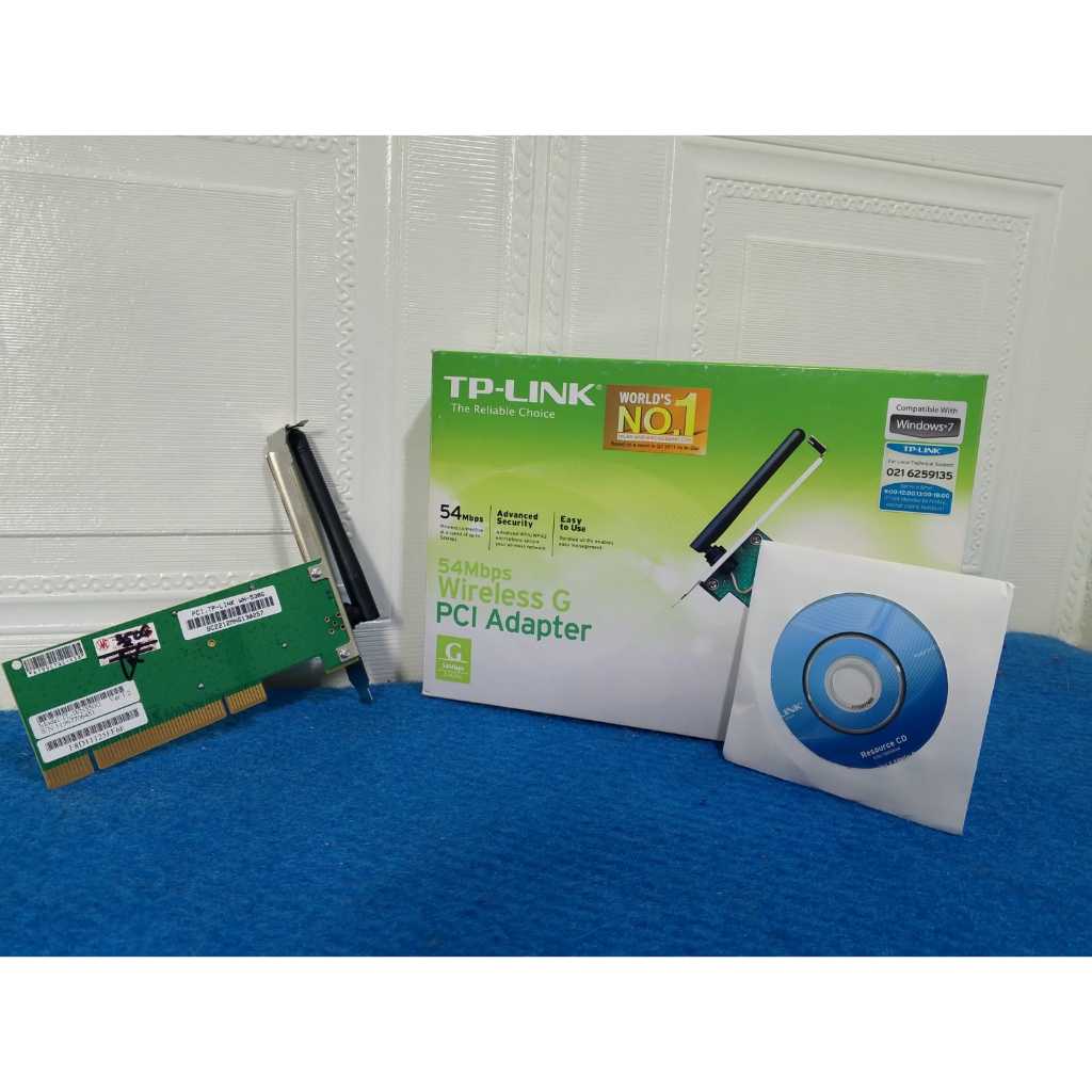 WIFI LAN CARD || LAN Neteork CARD || TP-LINK || 54Mbps Wireless G PCI Adapter || TL-WN350G || TERMUR