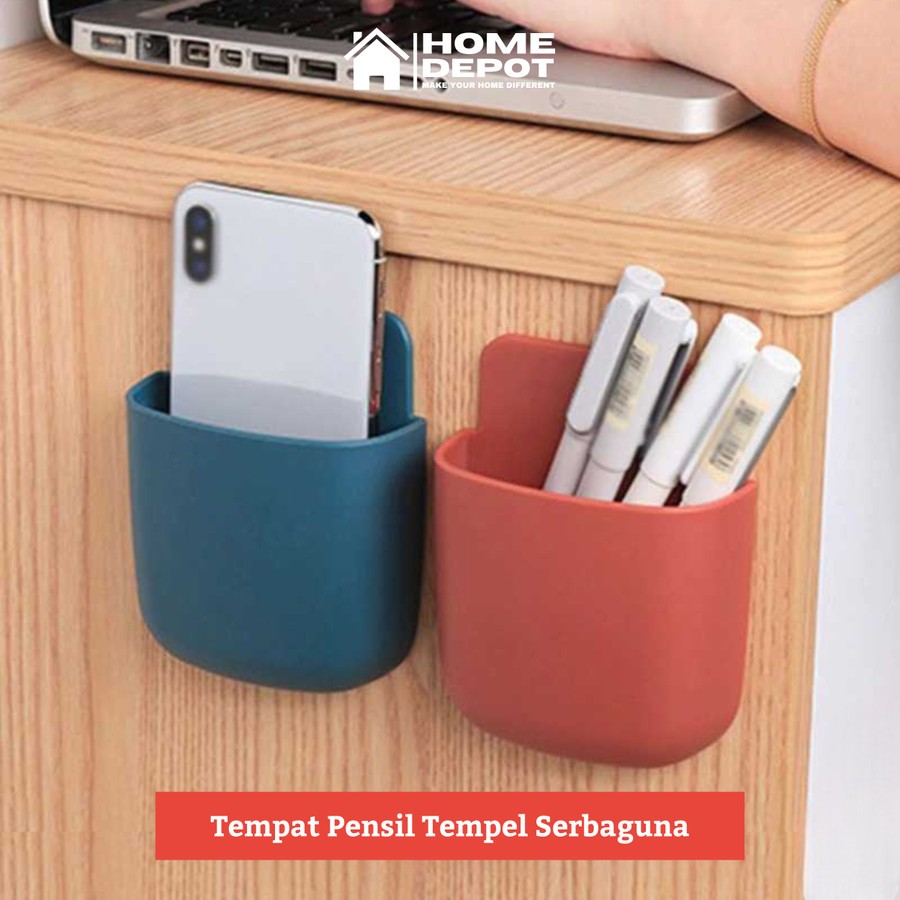 

Tempat Pensil Tempel Dinding Kantor Minimalis Serbaguna Multifungsi