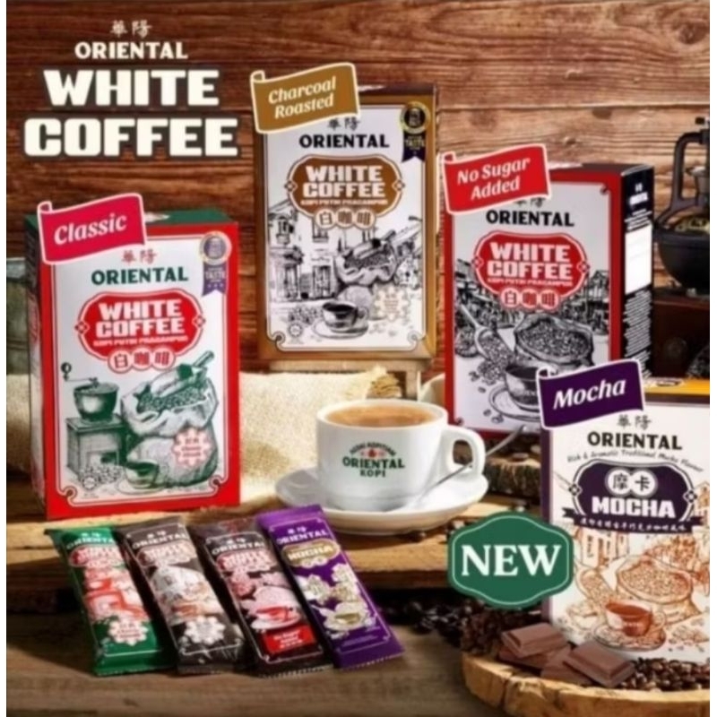 

Oriental white coffee, 1box isi 10 scht