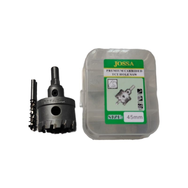 JOSSA HOLE SAW TCT 45MM PREMIUM / JOSSA HOLE SAW STAINLESS 45MM PREMIUM